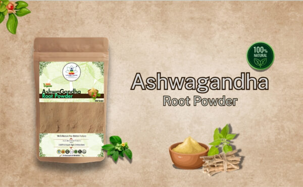 ashwagandha root powder – natural stress relief & energy support | vaishwik prakruti | 100 gram