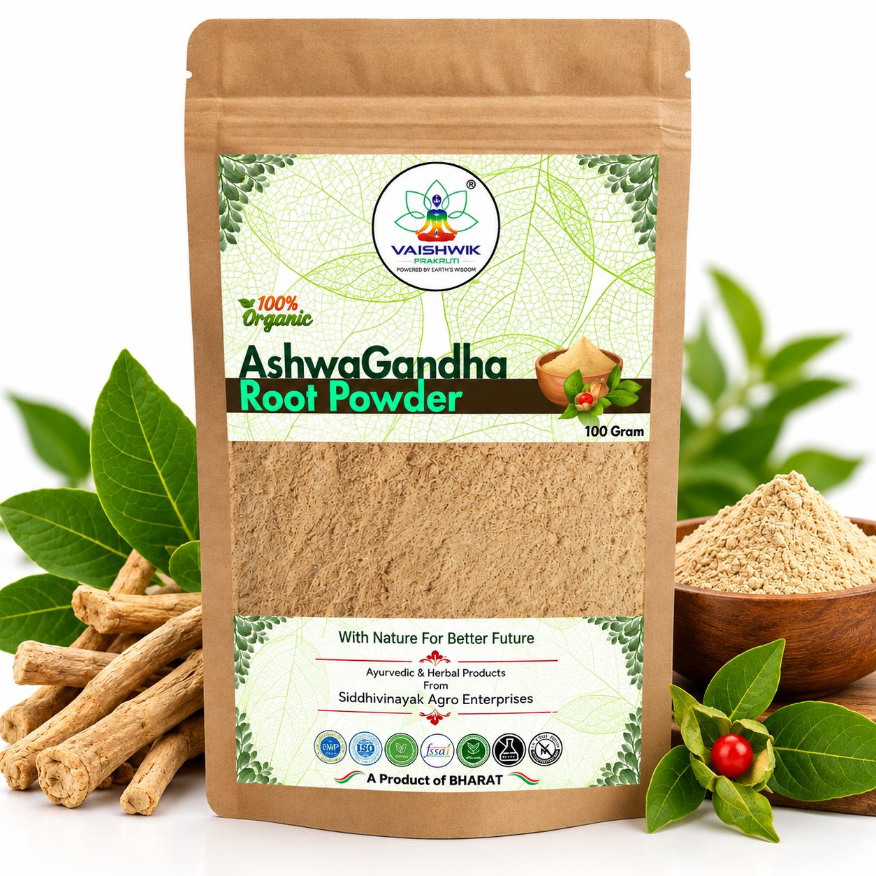 Ashwagandha Root Powder-100Gram - Image 5