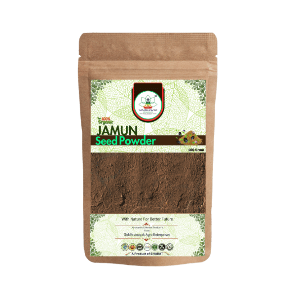 vaishwik prakruti jamun seed powder – ayurvedic blood sugar & digestion support Jamun Powder (Syzygium Cumini)jamun powder