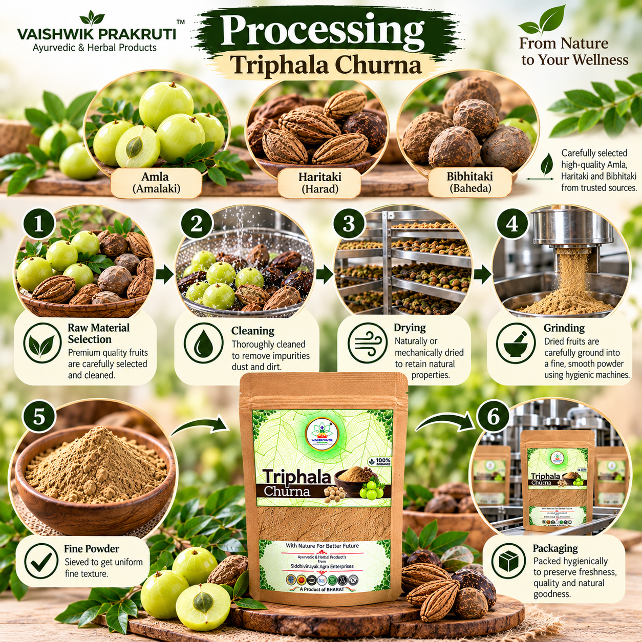 Triphala Powder -100 Gram - Image 4
