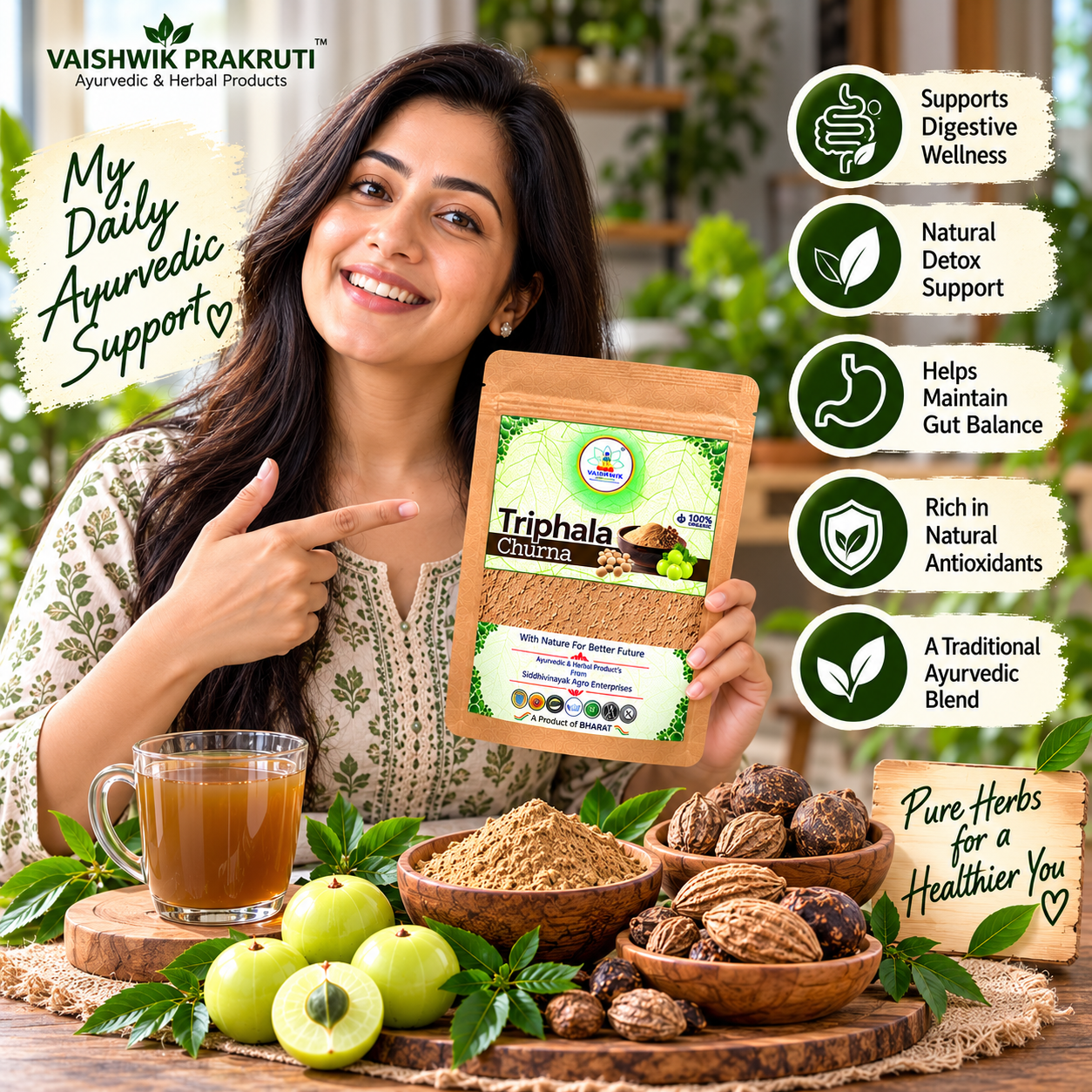 Triphala Powder -100 Gram - Image 6