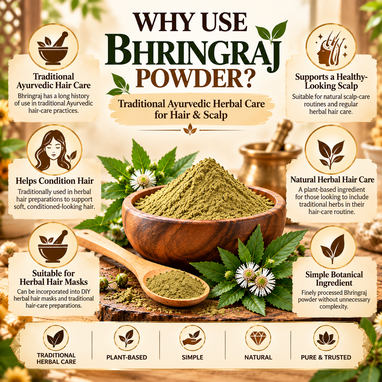 Bhringraj Powder-100 Gram - Image 4