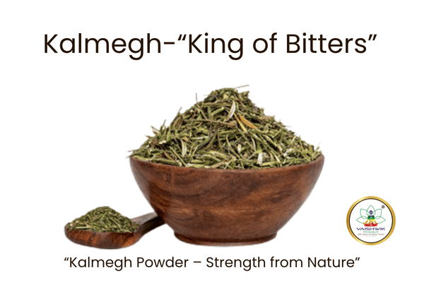 Kalmegh Powder – Ayurvedic herb for immunity and liver support