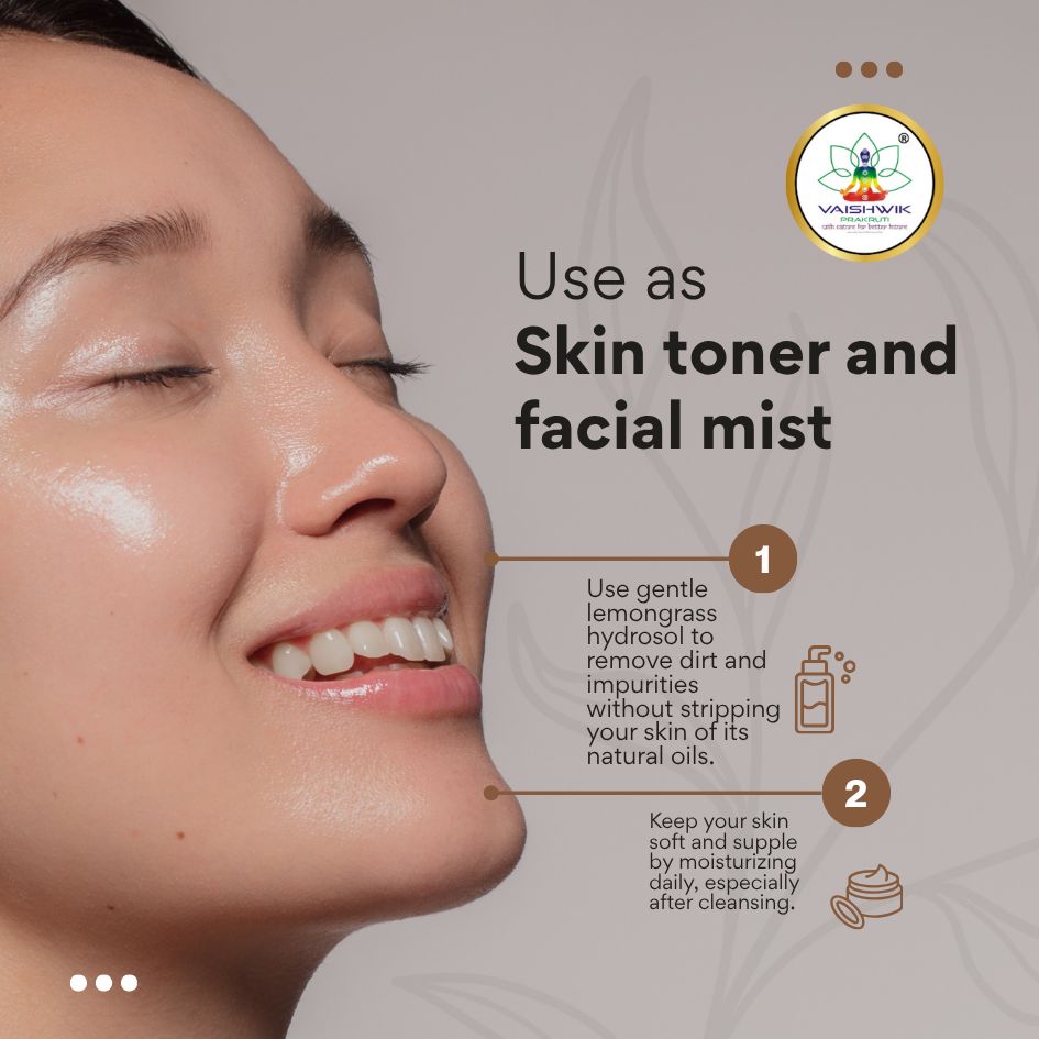 vaishwik prakruti lemongrass hydrosol (floral water) – 100% pure, natural & steam distilled vaishwik prakruti lemongrass hydrosol (floral water) – 100% pure, natural & steam distilled