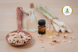 Highly concentrated lemongrass essential oil extracted through steam distillation
